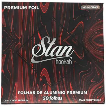 Papel Aluminio Stan Premium Foil 50 Folhas