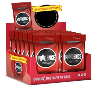 Preservativo Prudence Caixa Com Pacote 12 De 3 Und