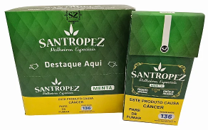 Santropez Menta 10 Maços De 20 Und