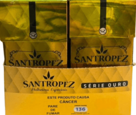 Santropez Ouro 10 Maços De 20 Und