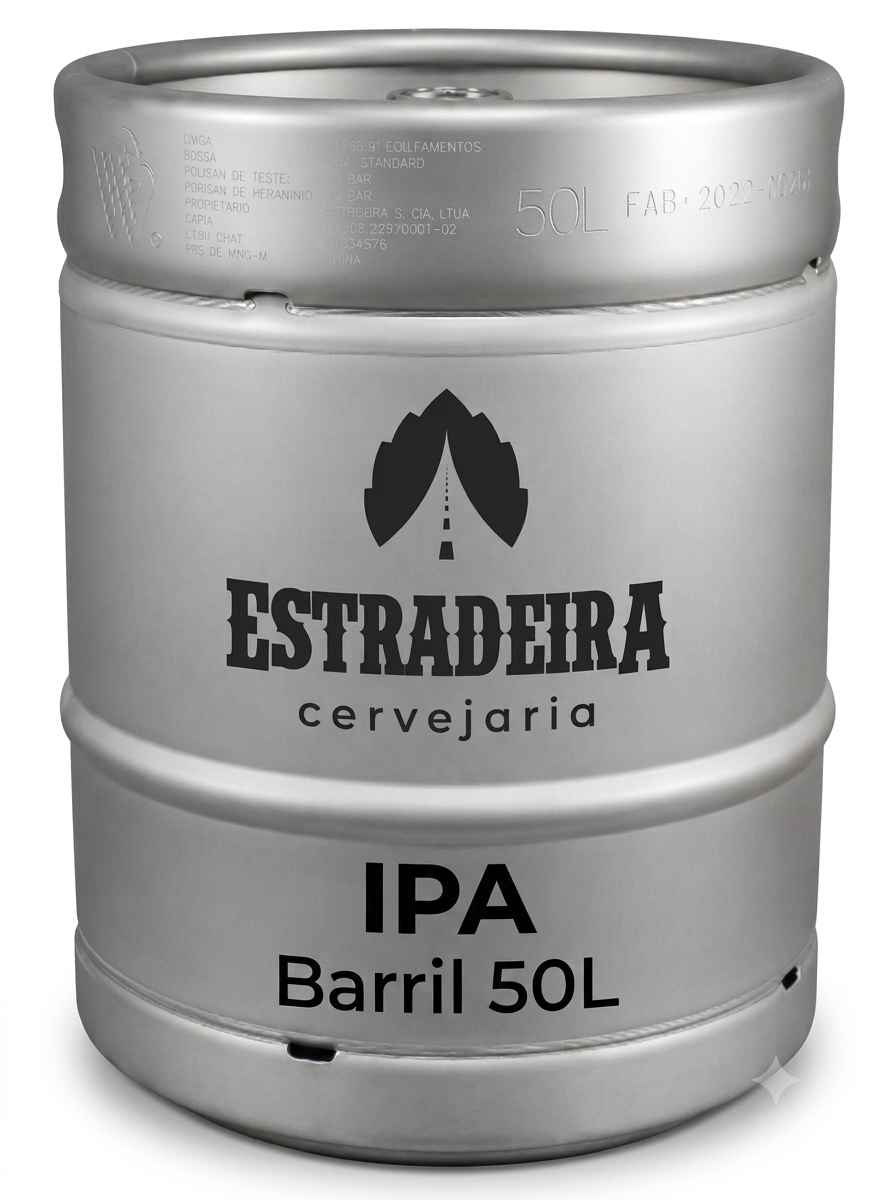Estradeira Ipa Barril 50l