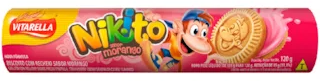 Bolacha Nikito Morango 135g