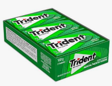Chiclete Trident Menta
