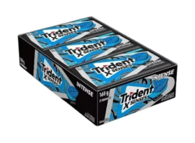 Chiclete Trident X Senses Intense