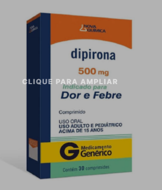 Dipirona 500mg Cartela 10x1