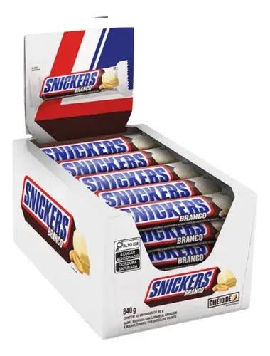 Snickers Branco 42g Com 20